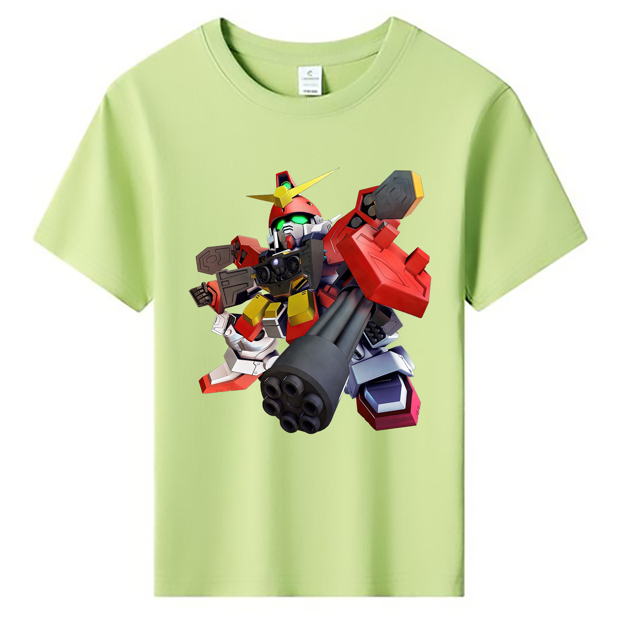 （画像用） 機動戦士ガンダム Mobile Suit Gundam 綿100％キッズTシャツ（フロントプリント）